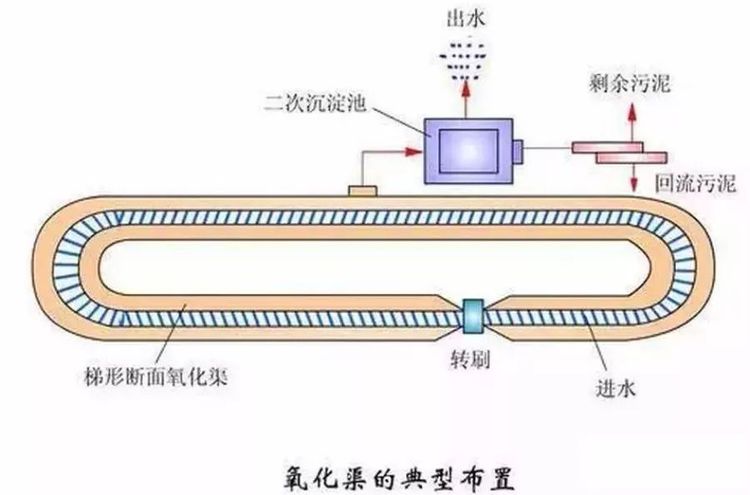 氧化(huà)溝渠布局圖